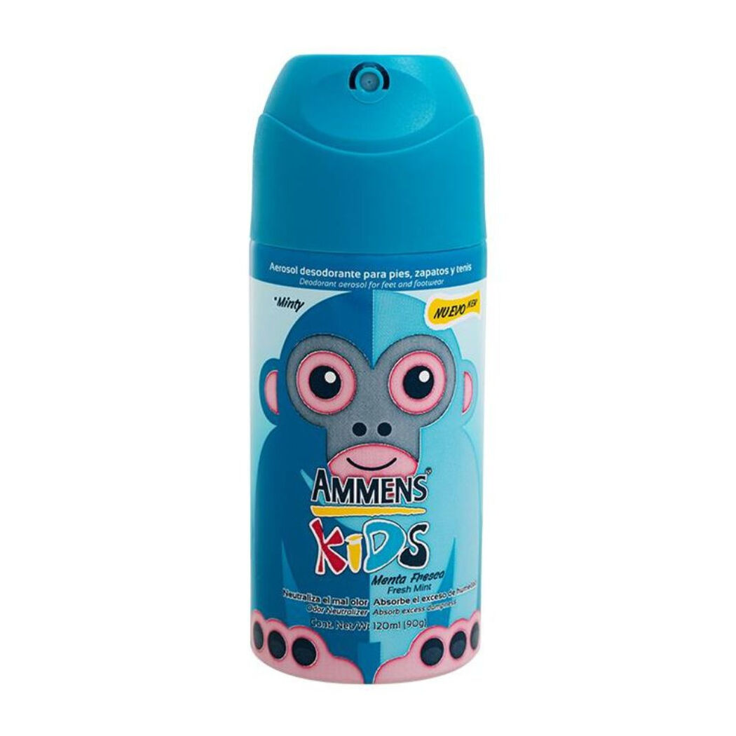 Desodorante De Pies Kids Menta Fresca 120 ml, , large image number 0