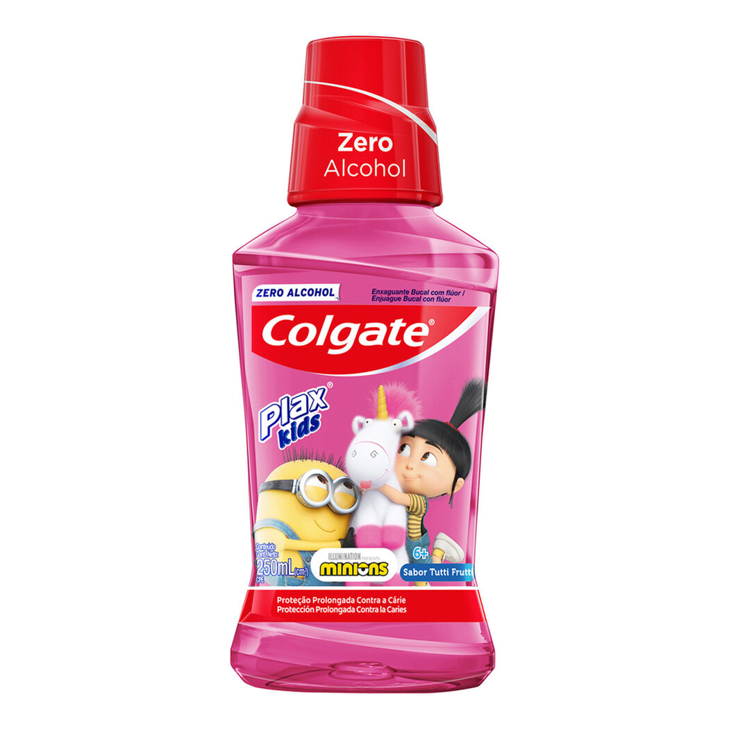 Enjuague Bucal Colgate Plax Kids Minions 250 ML, , large image number 1