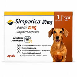 Vet Simparica 20Mg 5-10Kg 1Comp Mast