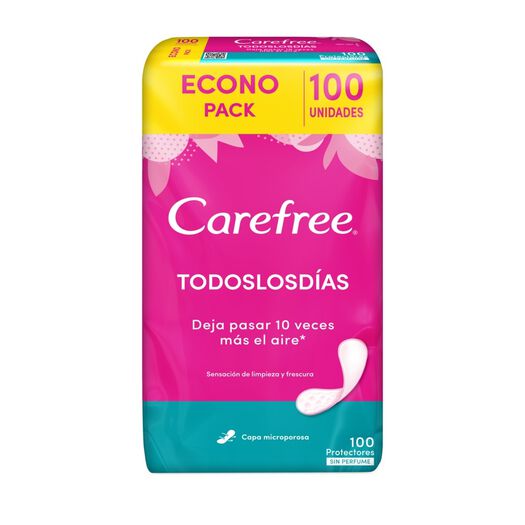 protectores diarios carefree® todos los dias x 100 un., , large image number 1