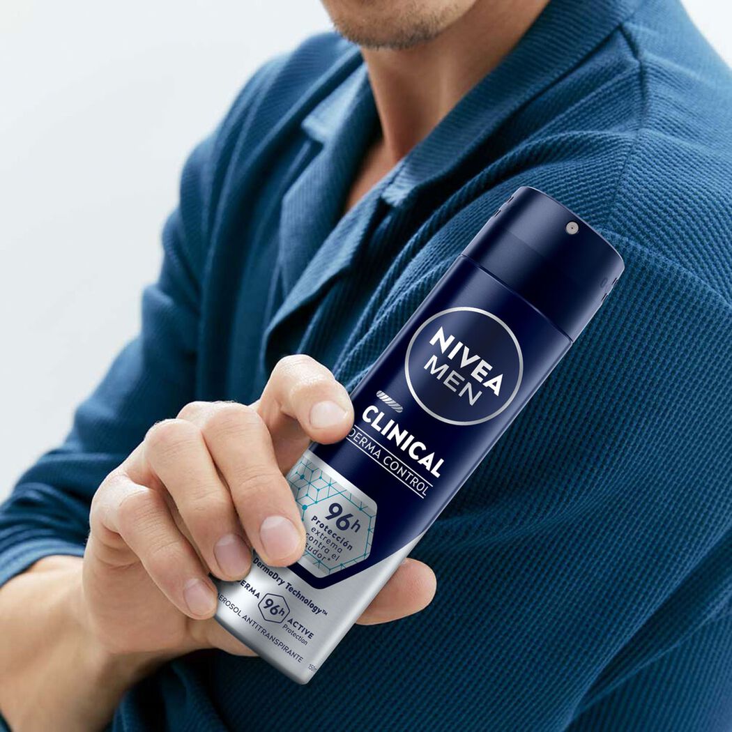 Desodorante Antitranspirante NIVEA MEN Derma Protect Clinical Spray 150 ml, , large image number 3