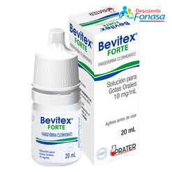 Bevitex Forte 10 mg/mL x 20 mL Solucion Para Gotas Orales