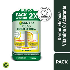 Pack Desodorante Garnier Obao Vitamina C 2Un