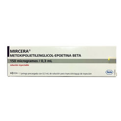 Mircera 150 mcg/0.3 mL Soluci&oacute;n Inyectable 1 Unidad