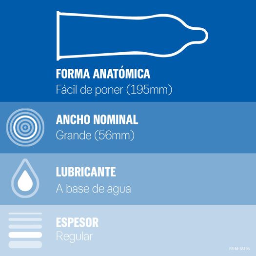 Durex Condones Clásico 3 unidades, , large image number 2