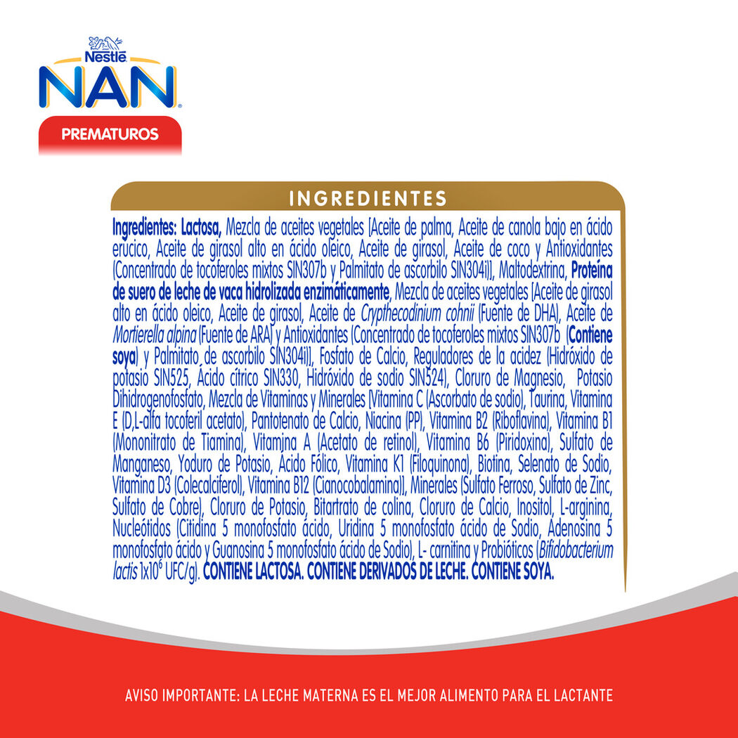 F&oacute;rmula Infantil Nan Prematuros 400 g, , large image number 4