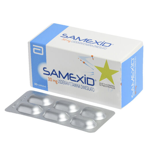 Samexid 30 Mg Caja 30 Capsulas, , large image number 0
