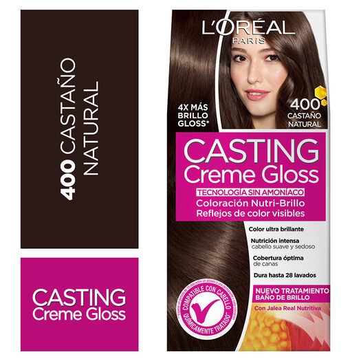 Casting Tintura Creme Gloss 400 Castaño Natural x 1 Unidad, , large image number 0