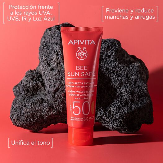 Crema Anti-edad y Anti-manchas SPF50 50ml Bee Sun Safe Apivita, , large image number 4
