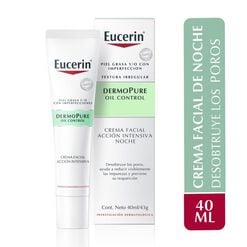 Crema Eucerin Dermopure Oil Control Acción Intensiva 40 mL,  Crema Eucerin Dermopure Oil Control Acción Intensiva 40 mL