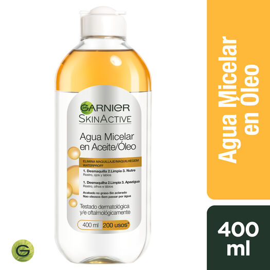 Garnier Loción Micelar En Aceite x 400 mL, , large image number 0