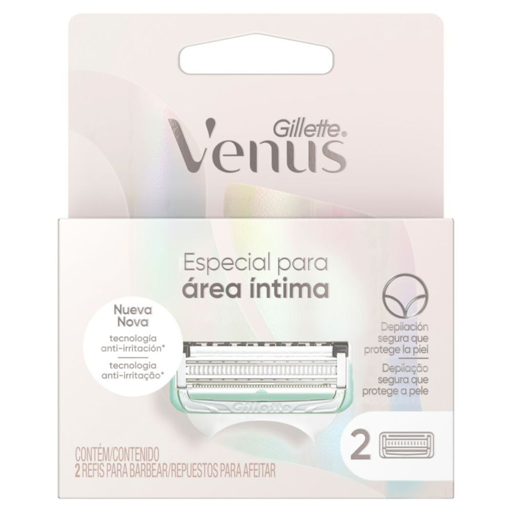Repuesto Máquina de Afeitar Gillette Venus Íntima 2 un, , large image number 4