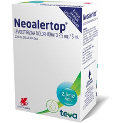 Neo Alertop 2,5 mg/5 mL x 120 mL Solución Oral