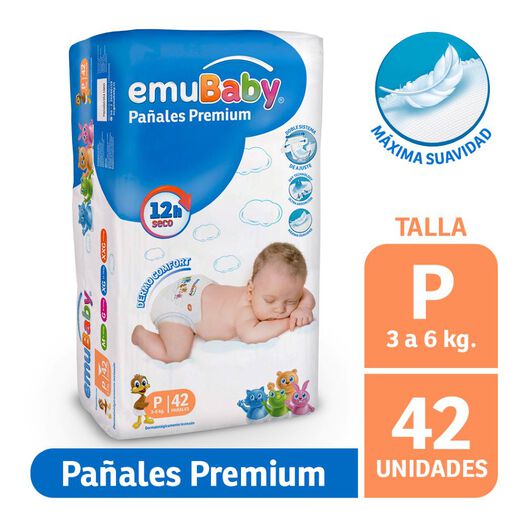 Pañal Emubaby P 42un, , large image number 0