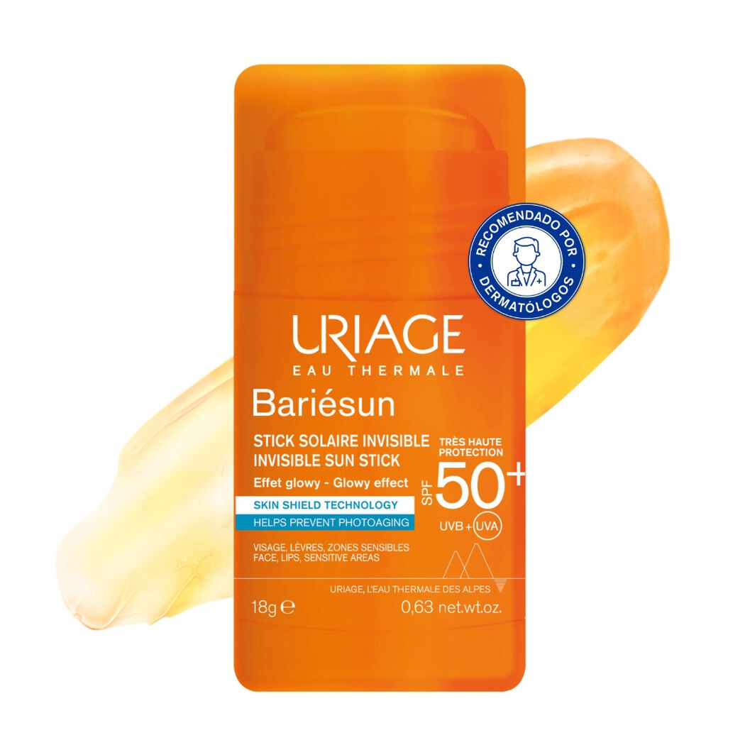 Protector Solar Uriage Invisible Stick FPS 50 18 g, , large image number 0