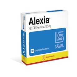 Alexia 120 mg x 30 Comprimidos Recubiertos