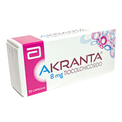 Akranta 8 mg x 12 Capsulas