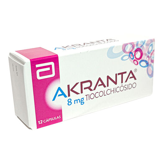 Akranta 8 mg x 12 Capsulas, , large image number 0