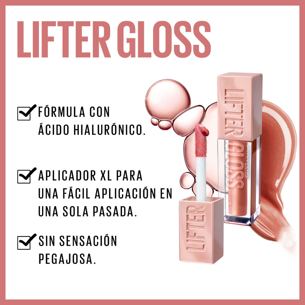 Brillo Labial Lip Lifter Gloss Ice, , large image number 4