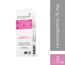 Levoplant 75 mg x 2 Implantes Subdérmicos