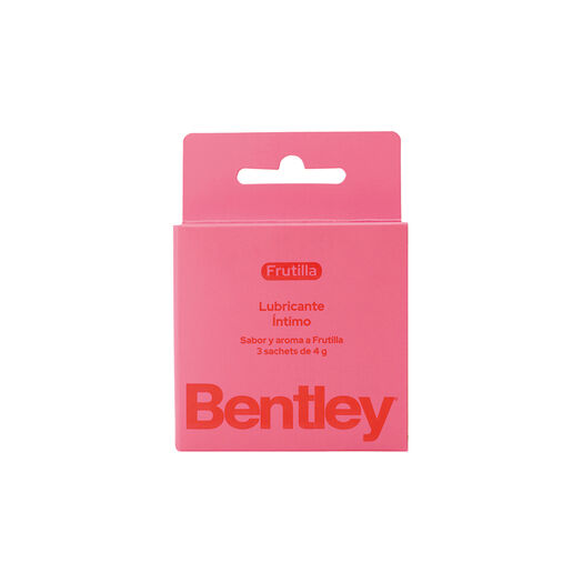 Sachets Lubricante Frutilla Bentley 4G X3 Un, , large image number 0