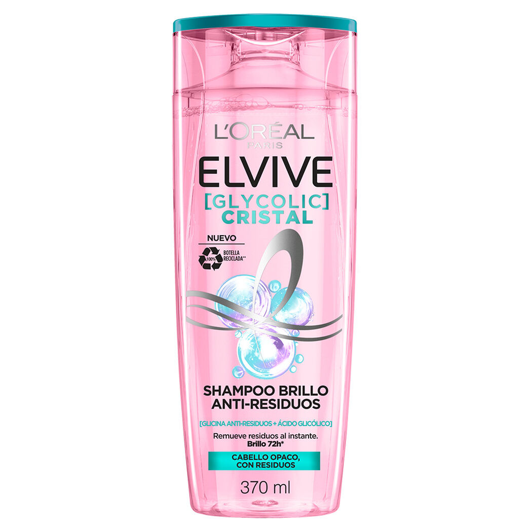 Shampoo Elvive Glycolic Crystal 370 mL, , large image number 0