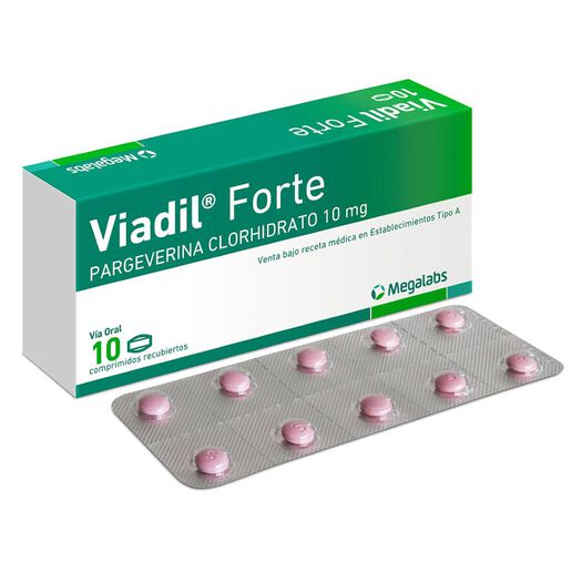 Viadil Forte 10 mg x 10 Comprimidos Recubiertos, , large image number 0