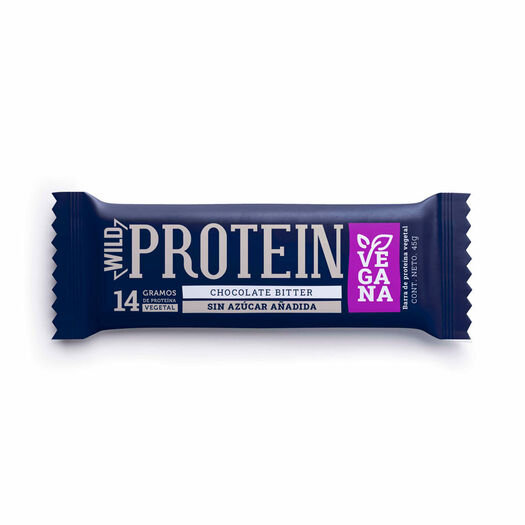 Wild Protein Vegan Chocolate Bitter 45g, , large image number 0