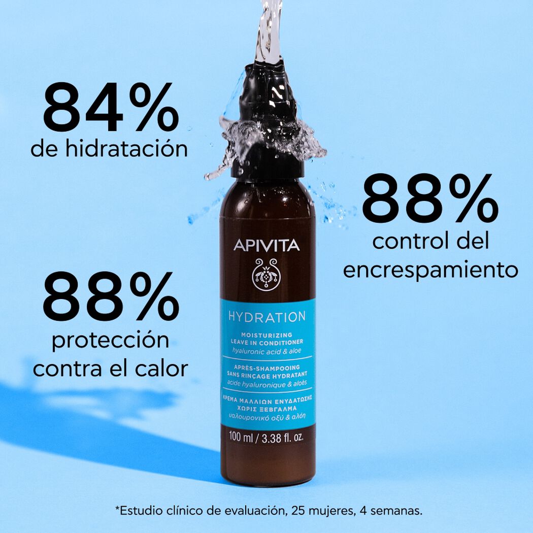 Acondicionador Apivita Cabello Hidratante 100 mL, , large image number 3