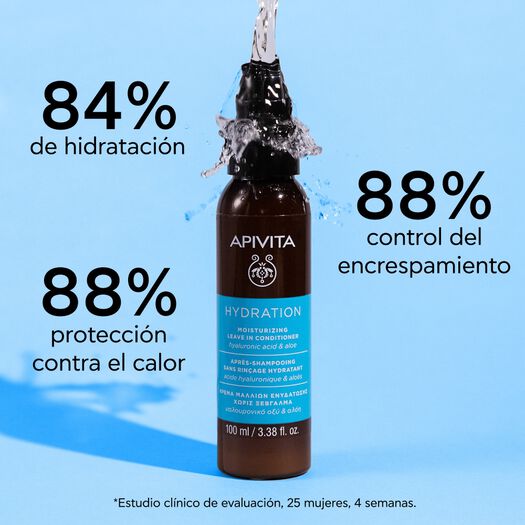 Acondicionador Apivita Cabello Hidratante 100 mL, , large image number 3
