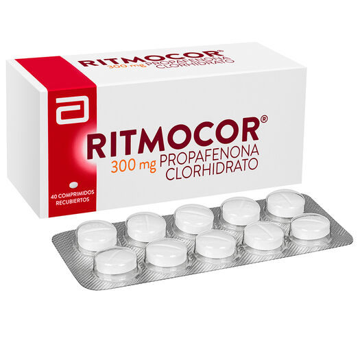 Ritmocor 300 mg x 40 Comprimidos Recubiertos, , large image number 0