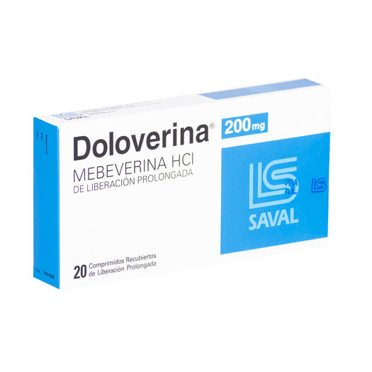Doloverina 200 mg x 20 Comprimidos Recubiertos de Liberación Prolongada, , large image number 0