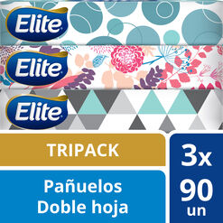 Elite Pañuelo Desechable Tripack Caja x 3 Unidades