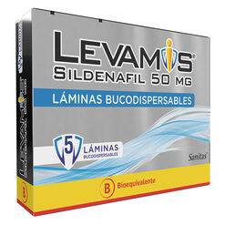 Levamis 50 mg x 5 Láminas Bucodispersables