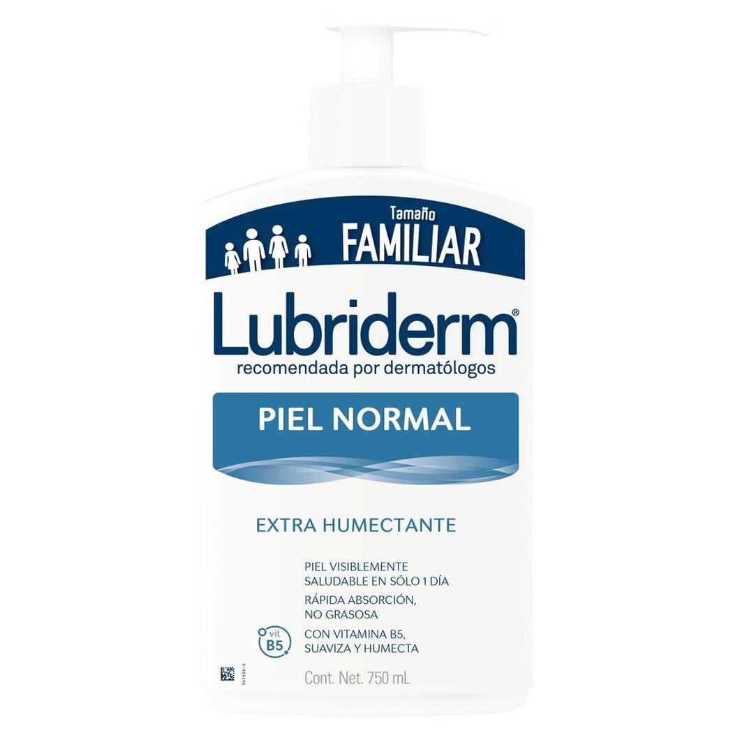 Crema Lubriderm Piel Normal 750 mL, , large image number 1