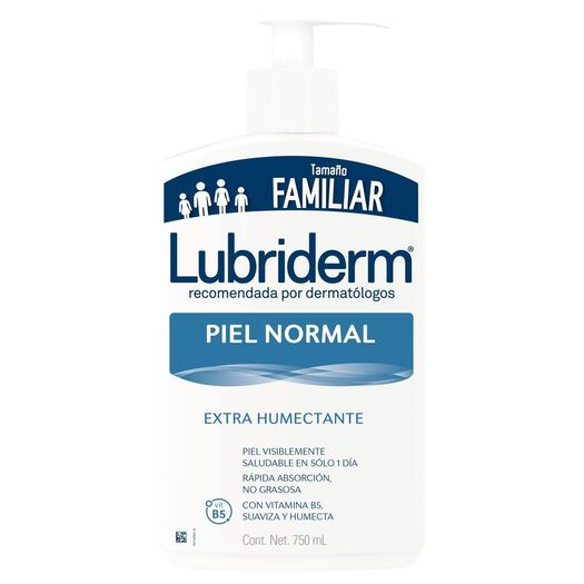 lubriderm® piel normal x 750 ml, , large image number 1