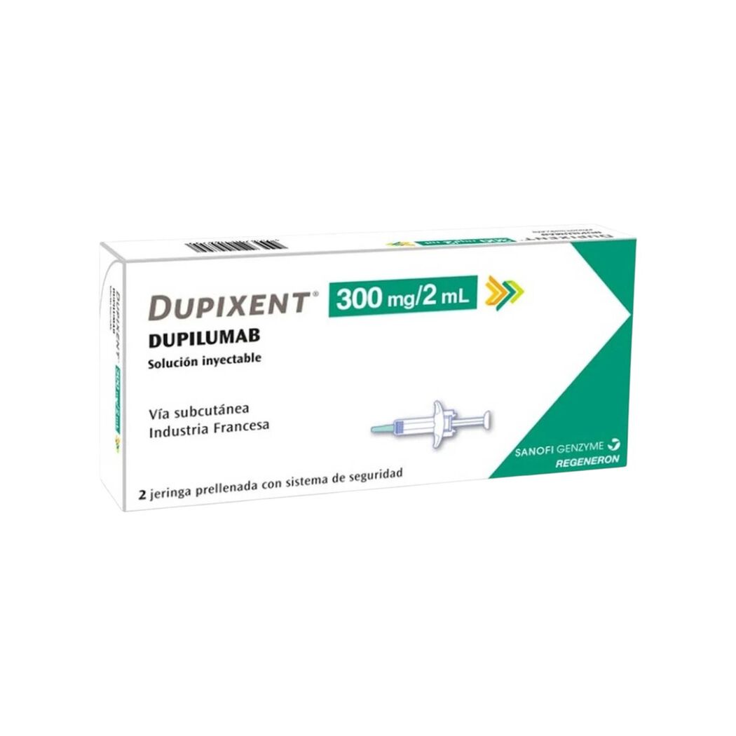 Dupixent Dupilumab 300mg/2mL Soluci&oacute;n Inyectable 2 Jeringas Prellenadas, , large image number 0