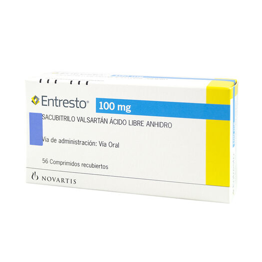 Entresto 100 mg x 56 Comprimidos Recubiertos, , large image number 0