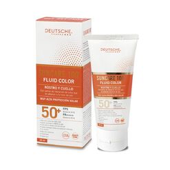 Suncare 100 Fluid Color Fps 50 Pomo 60ml