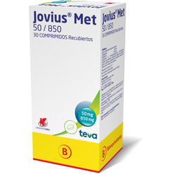 Jovius Met 50/850 x 30 Comprimidos Recubiertos