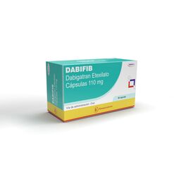 DABIFIB Dabigatran Etexilato 110 MG 60 Cápsulas