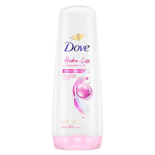 Acondicionador Dove Hidra Liso Hialurónico 400 mL, , large image number 1