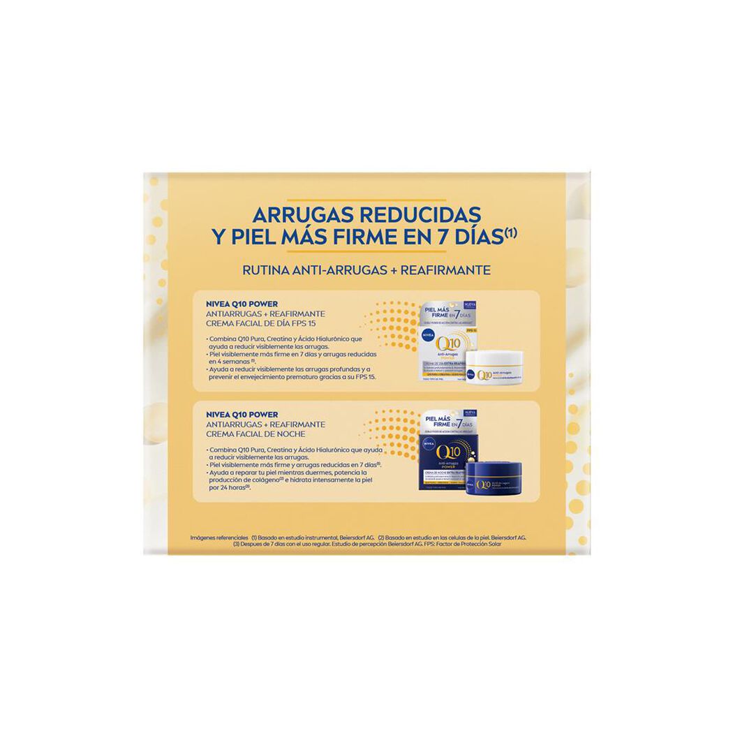 NIVEA Pack Q10 Power Crema Facial Día 50ml + Crema Facial Noche 50ml, , large image number 3