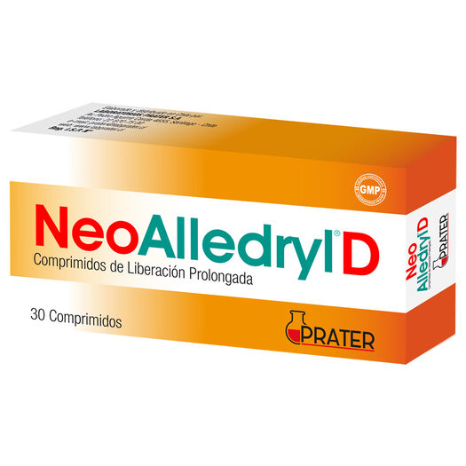 Neo-Alledryl D x 30 Comprimidos de Liberación Prolongada, , large image number 0