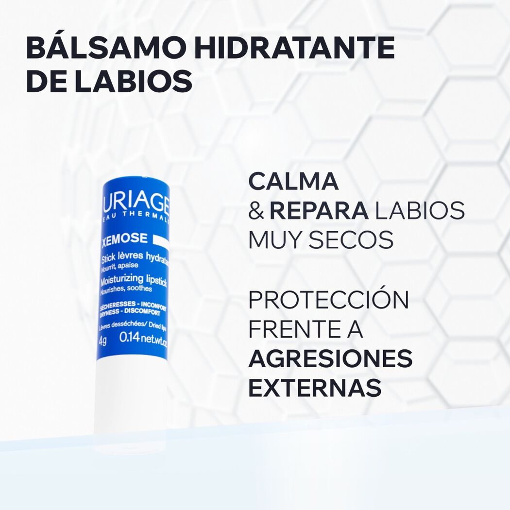 Uriage Hidratante De Labios Secos Xemose x 4 g, , large image number 1
