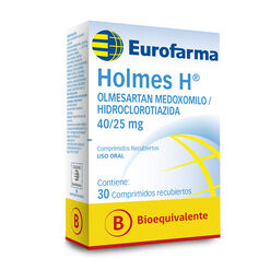 Holmes H 40 mg/25 mg x 30 Comprimidos Recubiertos