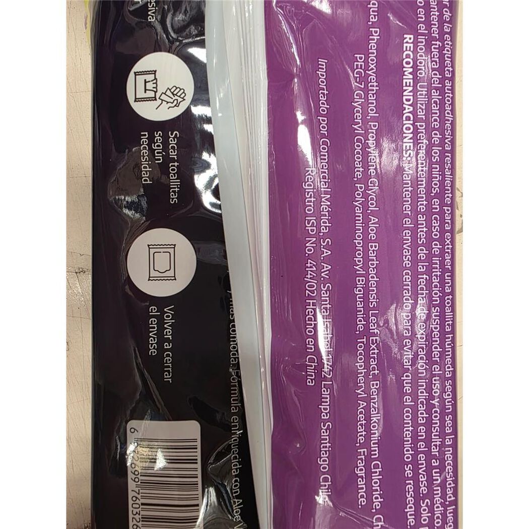 Toalla H&uacute;meda Adulto 60 unidades, , large image number 2