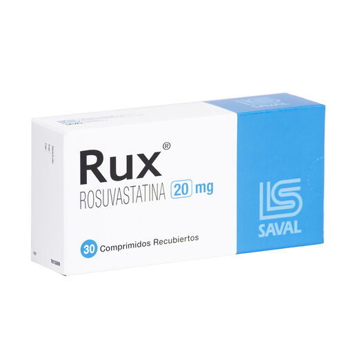 Rux 20 mg x 30 Comprimidos Recubiertos, , large image number 0