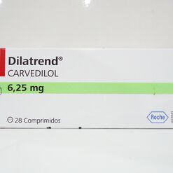 Dilatrend 6.25 mg x 28 Comprimidos