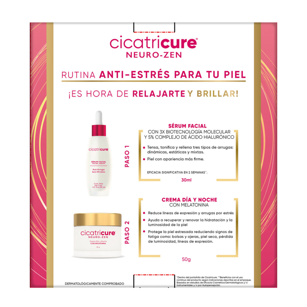 Pack Cicatricure Neurozen Crema + Serum Anti Estrés, , large image number 3